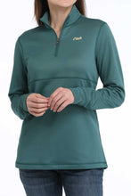 Load image into Gallery viewer, Women’s Teal 3/4 Zip
