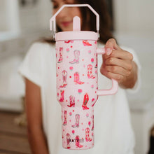 Load image into Gallery viewer, Boots & Roses Stainless Steel Tumbler