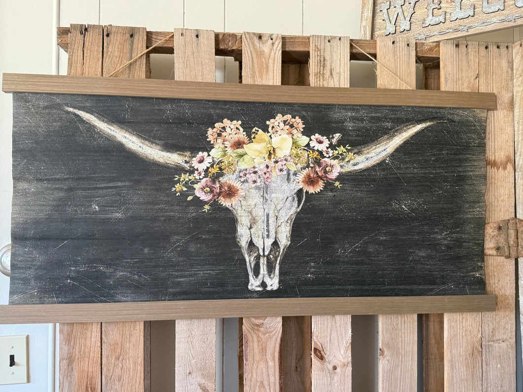 Skull Canvas Hanging