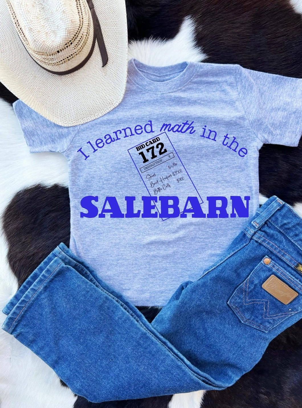 Learned math at the Salebarn