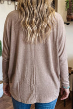 Load image into Gallery viewer, Solid Mock Neck Long Sleeve Casual Shift Pullover
