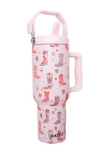 Load image into Gallery viewer, Boots &amp; Roses Stainless Steel Tumbler
