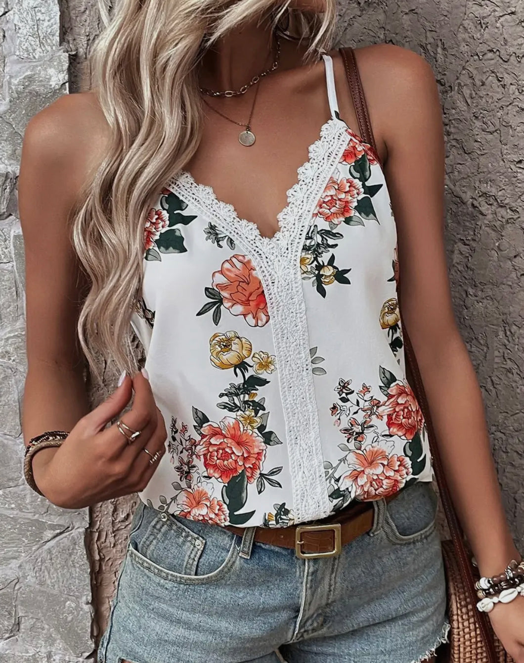 Floral Tank Top