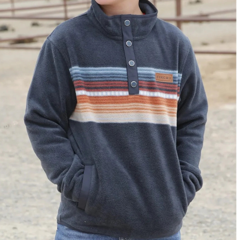 Navy Kids Fleece