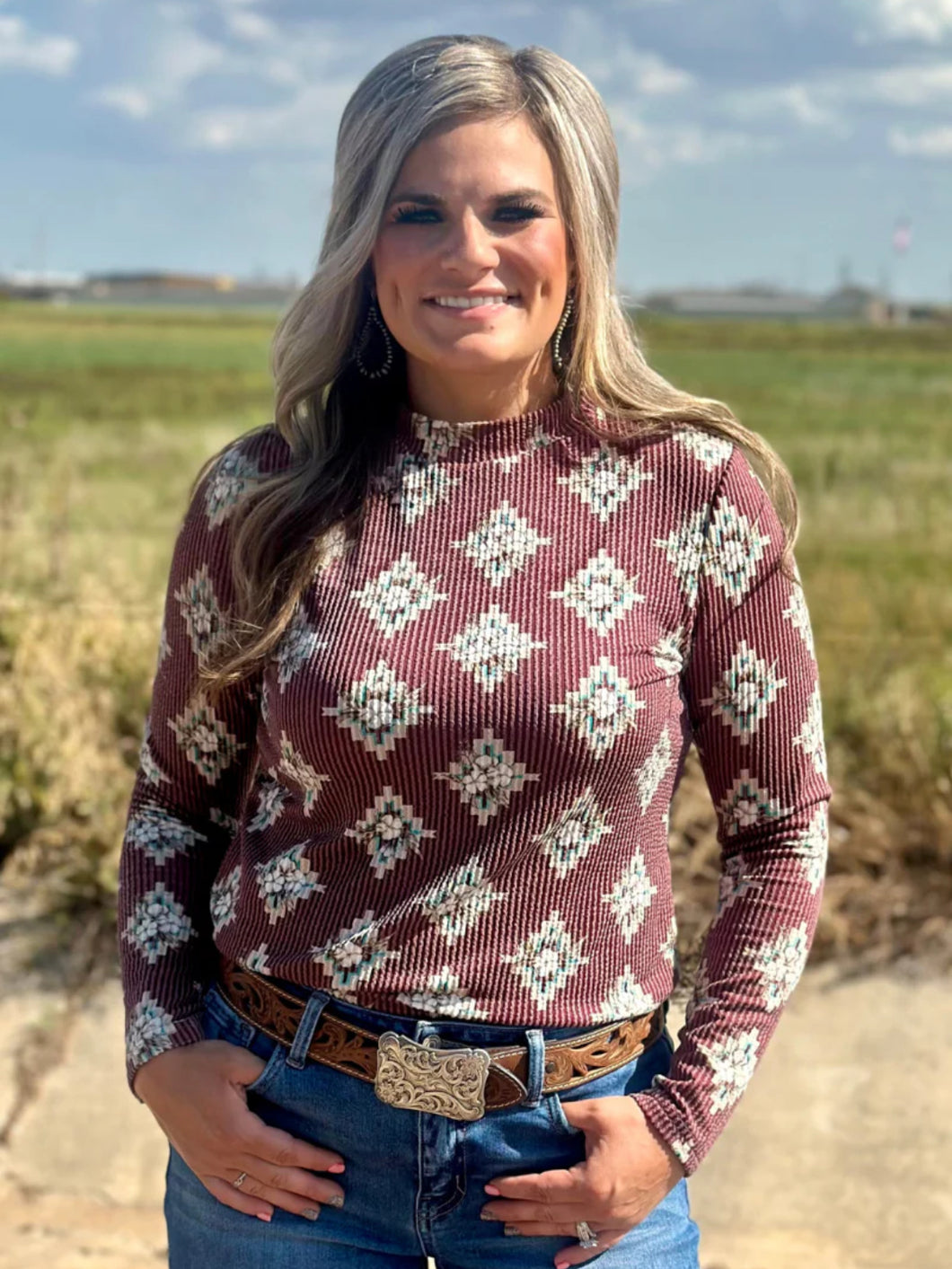 High Plains Aztec Top