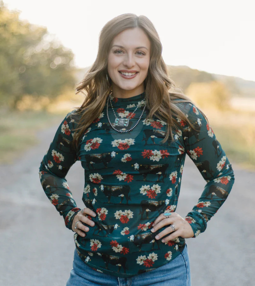 Poinsettia on the prairie