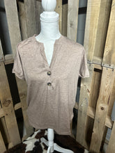 Load image into Gallery viewer, Khaki V-Neck
