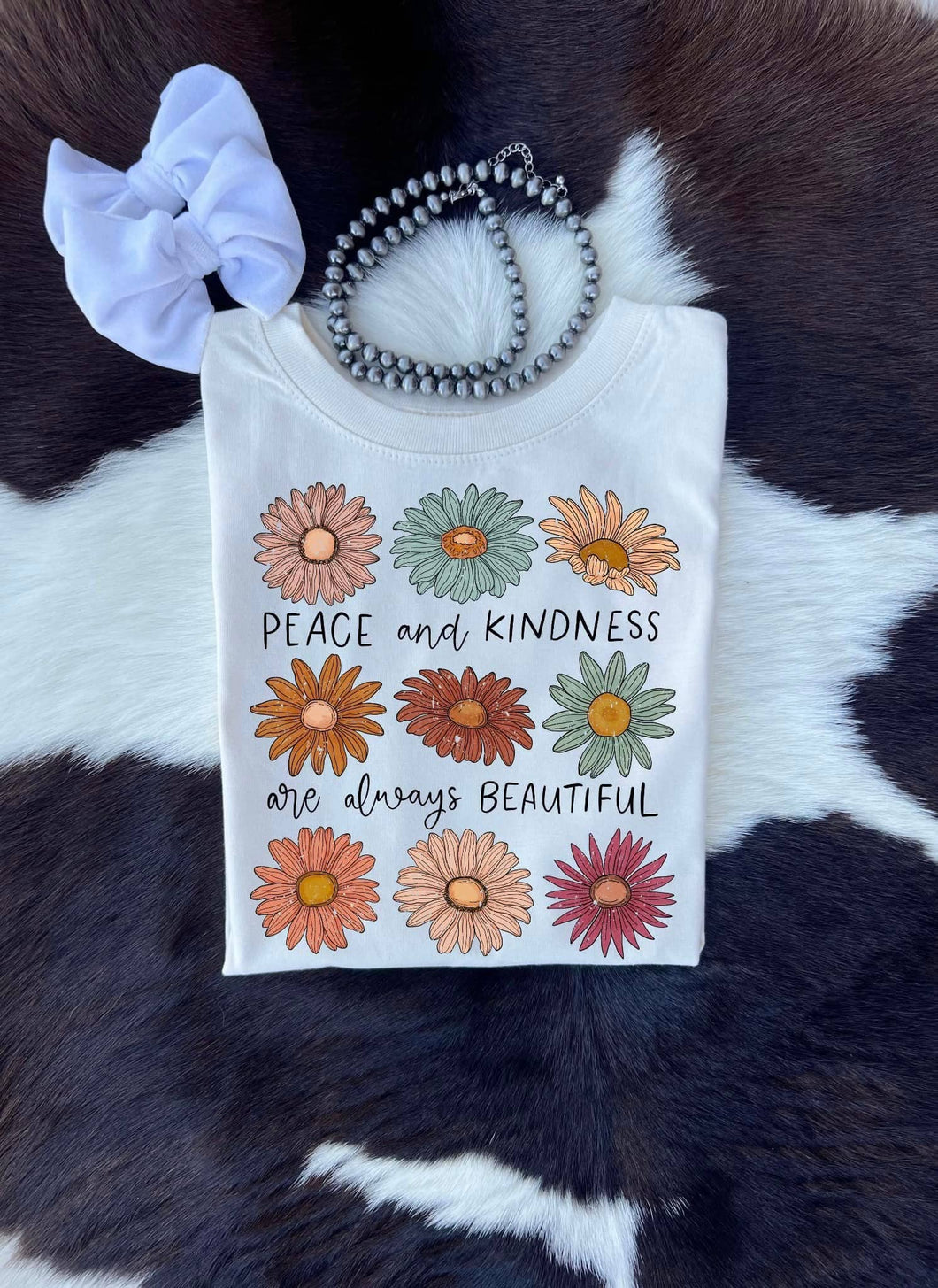 Peace and kindness 