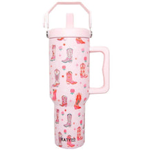 Load image into Gallery viewer, Boots &amp; Roses Stainless Steel Tumbler
