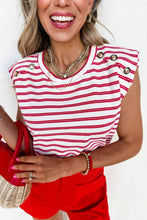 Load image into Gallery viewer, Red Stripe Tee
