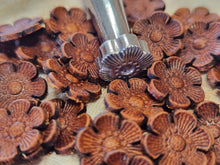 Load image into Gallery viewer, Cactus Flower Genuine Leather Earrings
